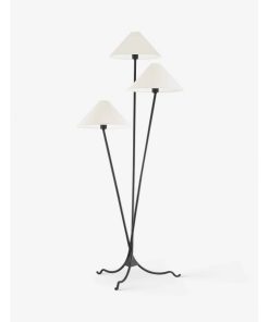 Cedar Floor Lamp Contemporary Standing Lamp by for Living Room or Bedroom